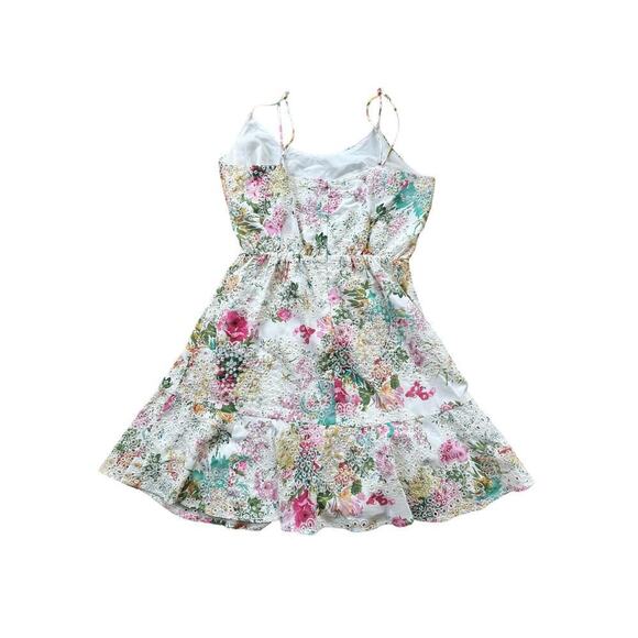 Sugar Lips Sommerset Floral Eyelet Mini Dress - Picture 6 of 8
